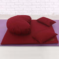 Meditation Cushion Yoga Moon Pillow Meditate Mat and Organic Cotton Polyester Amyoga CN;ZHE