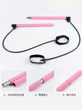 Pilates Exercise Bar Kit with Foam Rollers Resistance Bands Yoga Bar Stick