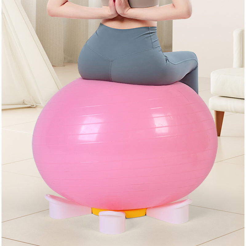 Training Sports Exercise Gym Use Fixed Base Collapsible Stand Foldable Yoga Ball Base for Gymnastic Fitness Yoga Ball